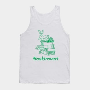 Booktrovert Tank Top